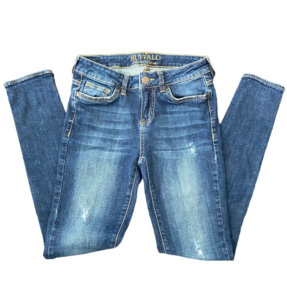 Buffalo David Bitton Faith Skinny Women's Jeans in Medium Wash - Size 26
